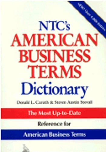 Ntc's American Business Terms Dictionary