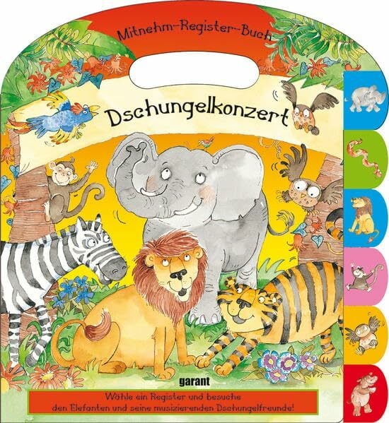 Dschungelkonzert: Mitnehm-Register-Buch Dschungelkonzert: Mitnehm-Register-Buch
