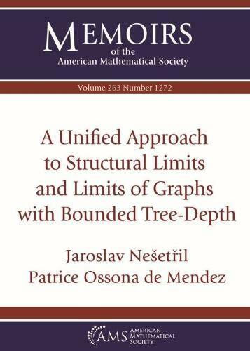 A Unified Approach to Structural Limits and Limits of Graphs With Bounded Tree-Depth (Memoirs of the American Mathematical Society, January 2020, 263-1272)