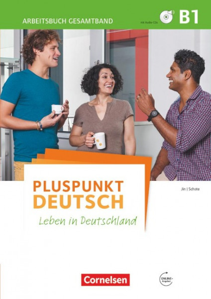 Pluspunkt Deutsch B1: Gesamtband - Arbeitsbuch mit Lösungsbeileger und PagePlayer-App