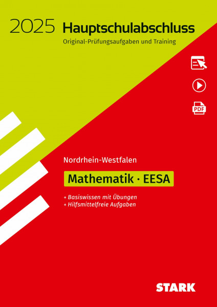 STARK Original-Prüfungen und Training - Hauptschulabschluss / EESA 2025 - Mathematik - NRW (Abschlussprüfungen)