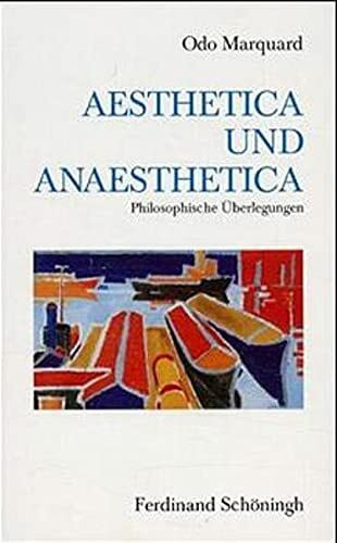 Aesthetica und Anaesthetica