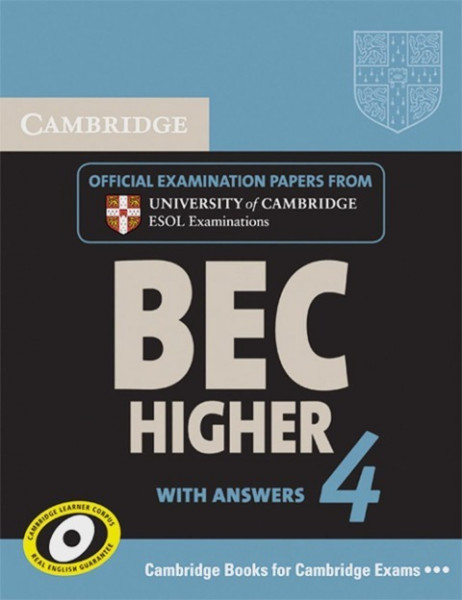 Cambridge BEC. Student's Book with answers. Higher 4