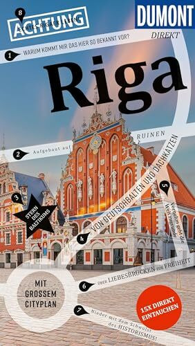 DUMONT direkt Reiseführer Riga: Mit großem Cityplan