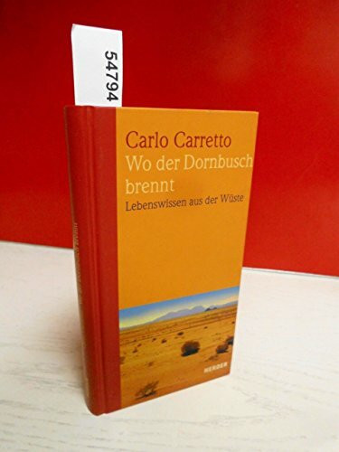 Wo der Dornbusch brennt. Lebenswissen aus der Wüste