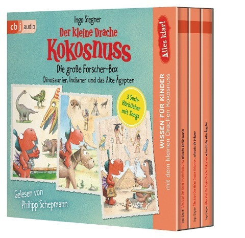 Alles klar! Der kleine Drache Kokosnuss - Die große Forscher-Box