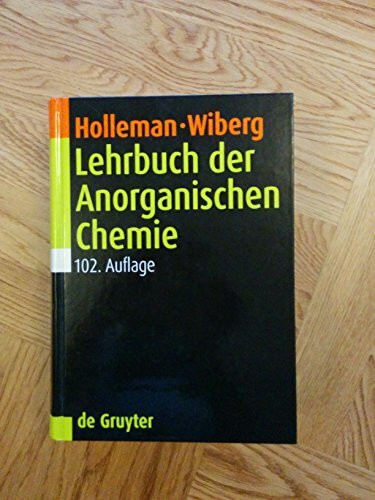 Lehrbuch der Anorganischen Chemie