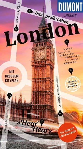 DUMONT direkt Reiseführer London: Mit großem Cityplan