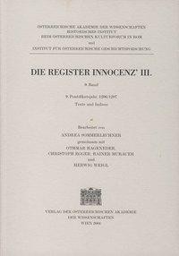 Die Register Innocenz III. / 9. Pontifikatsjahr 1206/07