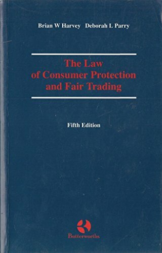 Law of Consumer Protection and Fair Trading Law of Consumer Protection and Fair Trading