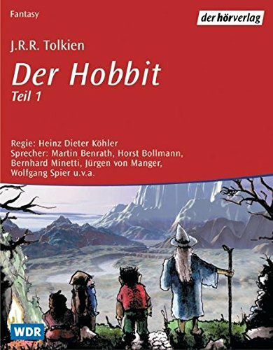 Der kleine Hobbit. Audiobook. 4 Cassetten