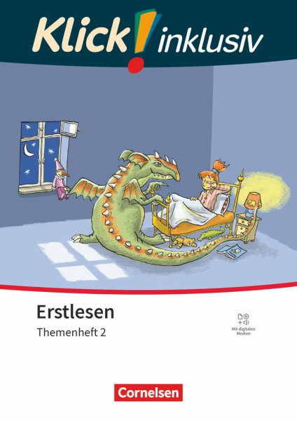 Klick! Erstlesen - Grundschule/Förderschule - Klick! inklusiv: Themenhefte für Lernende mit Förderbedarf - 1.-4. Schuljahr: Themenheft 2 - Buchstabenlehrgang Teil 2, mit digitalen Medien