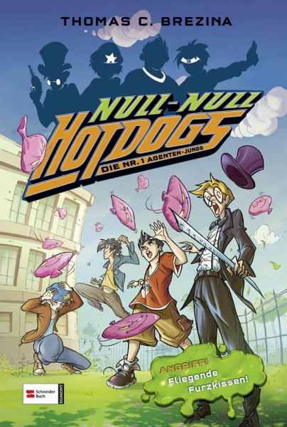 Hot Dogs - Die Nr. 1 Agenten-Jungs, Band 05: Angriff! Fliegende Furzkissen!