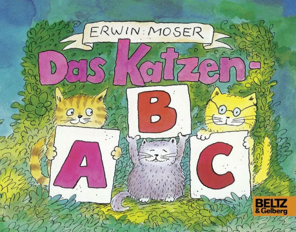 Das Katzen-ABC: Vierfarbiges Pappbilderbuch