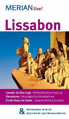 MERIAN live! Reiseführer Lissabon: Mit Kartenatlas im Buch und Extra-Karte zum Herausnehmen