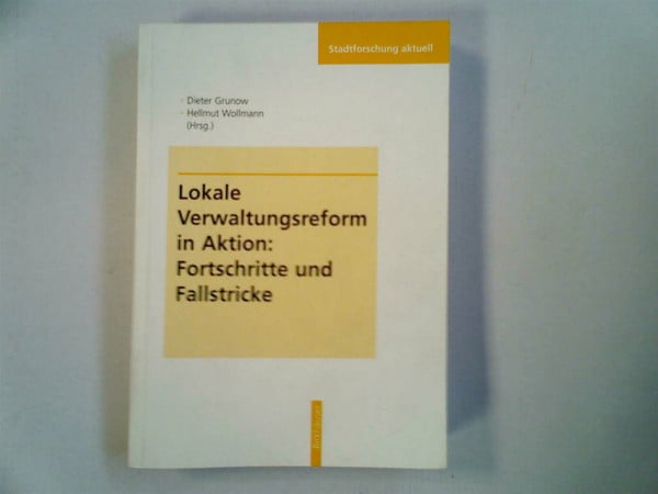 Lokale Verwaltungsreform: Fortschritte und Fallstricke (Stadtforschung aktuell, 68)