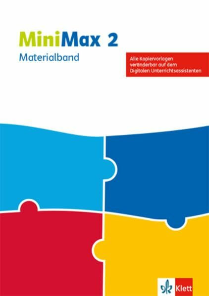 MiniMax 2: Materialband (Kopiervorlagen, Lernzielkontrollen) Klasse 2 (MiniMax. Ausgabe ab 2019)