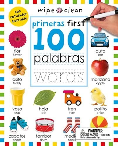 Wipe Clean: First 100 Words Bilingual Wipe Clean: First 100 Words Bilingual