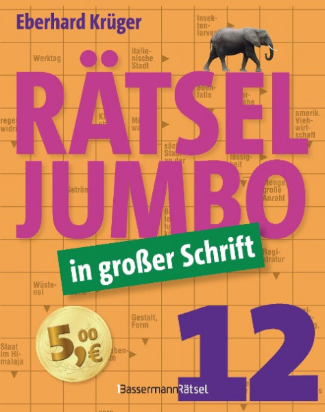 Rätseljumbo in großer Schrift 12