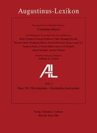 Augustinus-Lexikon Vol. 3 Fasc. 3/4: Hieronymus - Institutio, institutum