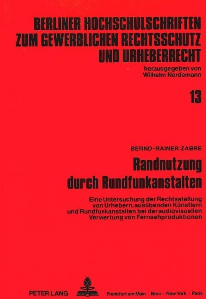 Randnutzung durch Rundfunkanstalten
