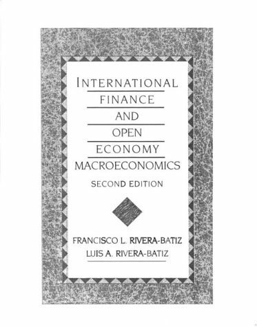 International Finance and Open Economy Macroeconomics: Facsimile