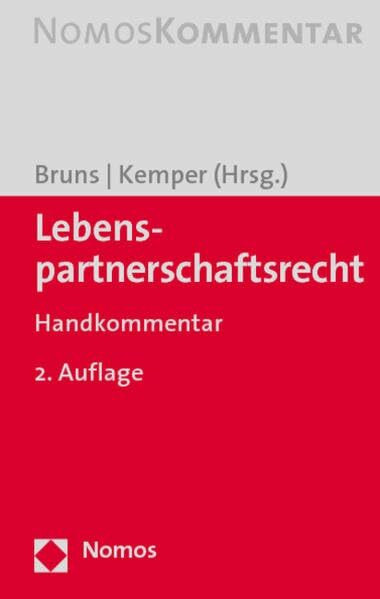 Lebenspartnerschaftsrecht: Handkommentar