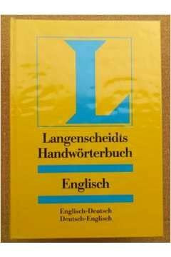 Langenscheidts Handwörterbuch Englisch.