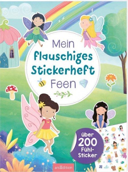 Mein flauschiges Stickerheft - Feen