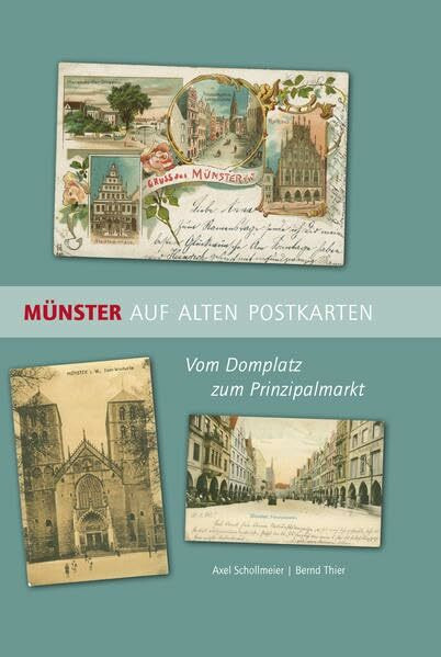 Münster auf alten Postkarten: Rund um die Promenade zum Zoo