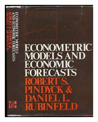 Econometric Models and Economic Forecasts