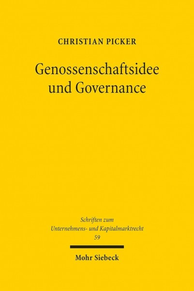 Genossenschaftsidee und Governance