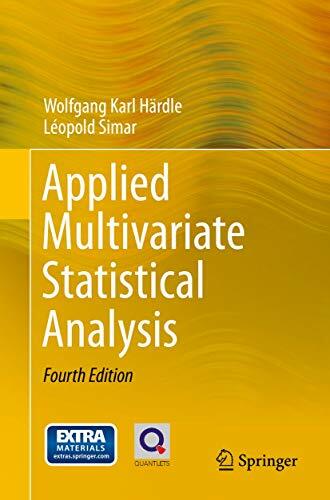 Applied Multivariate Statistical Analysis Applied Multivariate Statistical Analysis
