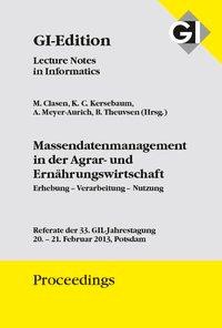 GI-Edition-Proceedings 211 - Massendatenmanagement in der Agrar- und Ernährungswirtschaft
