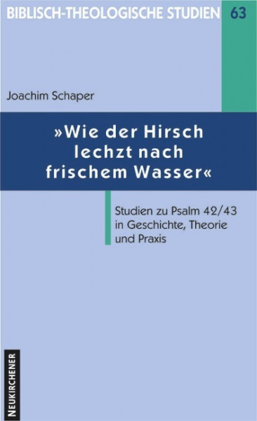 "Wie der Hirsch lechzt nach frischem Wasser ..."