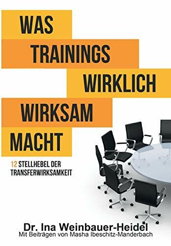 Was Trainings wirklich wirksam macht: 12 Stellhebel der Transferwirksamkeit