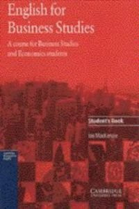 English for Business Studies Student's Book: A Course for Business Studies And Economics Students