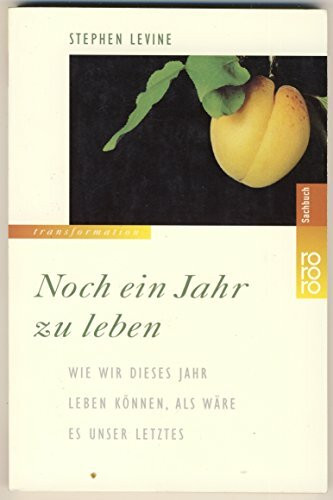 Noch ein Jahr zu leben. Wie wir dieses Jahr leben können, als wäre es unser letztes.