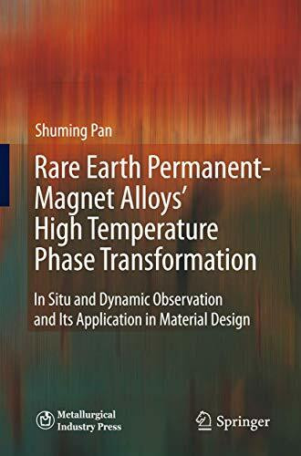 Rare Earth Permanent-Magnet Alloys’ High Temperature Phase Transformation: In Situ and Dynamic Observation and Its Application in Material Design