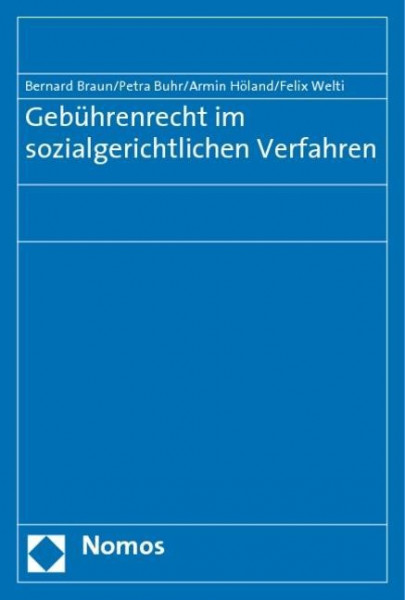 Gebührenrecht im sozialgerichtlichen Verfahren