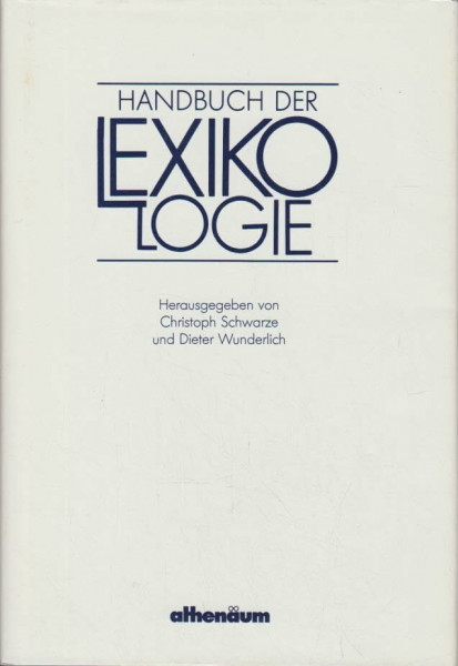 Handbuch der Lexikologie