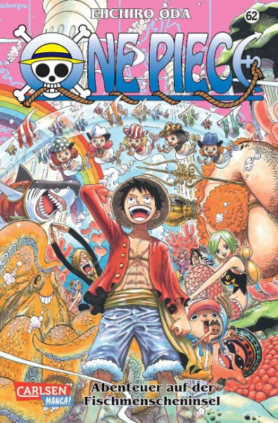 One Piece 62. Abenteuer auf der Fischmenscheninsel