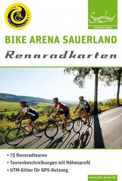Bike Arena Sauerland: Rennradkarten (wetterfest)