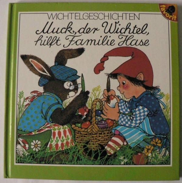Muck, der Wichtel hilft Familie Hase