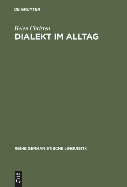 Dialekt im Alltag