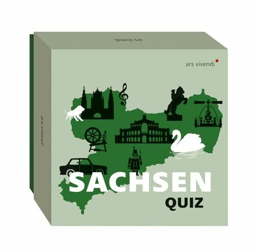 Sachsen Quiz – 66 spannende Fragen über Sachsen: Geschichte, Sprache & Kultur - Wissensspiel für Erwachsene & Familien - Heimatkunde mit Witz & Charme entdecken
