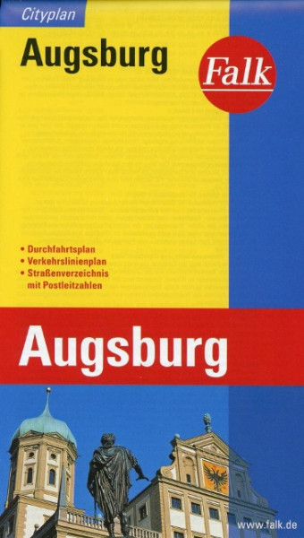 Falk Cityplan Augsburg 1 : 20 000
