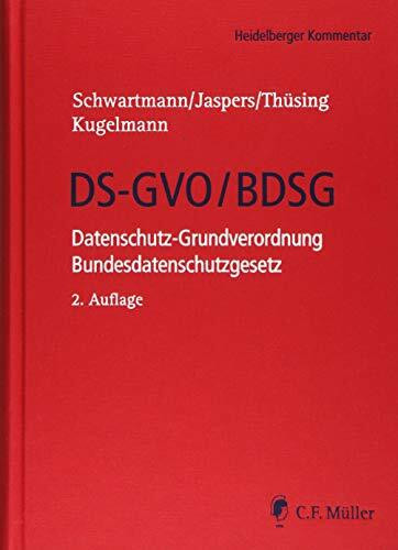 DS-GVO/BDSG: Datenschutz-Grundverordnung Bundesdatenschutzgesetz (Heidelberger Kommentar)