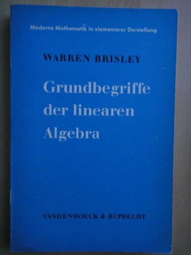 Grundbegriffe der linearen Algebra