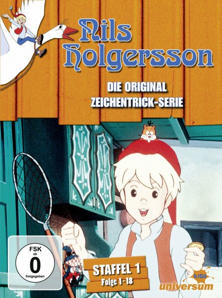 Nils Holgersson - Die Original Zeichentrick-Serie, Staffel 1 (Folge 1-18) [3 DVDs]